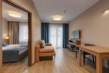 Фото номера Апартаменты Отель WIND Hotel г. Гжибово 8