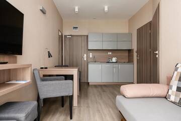 Фото номера Апартаменты Отель WIND Hotel г. Гжибово 19