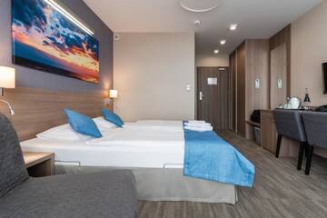 Фото номера Двухместный номер «Комфорт» с 1 кроватью Отель WIND Hotel г. Гжибово 5