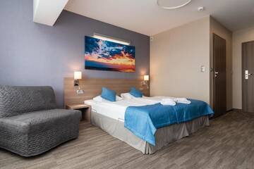 Фото номера Двухместный номер «Комфорт» с 1 кроватью Отель WIND Hotel г. Гжибово 4