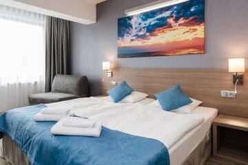 Фото номера Двухместный номер «Комфорт» с 1 кроватью Отель WIND Hotel г. Гжибово 6